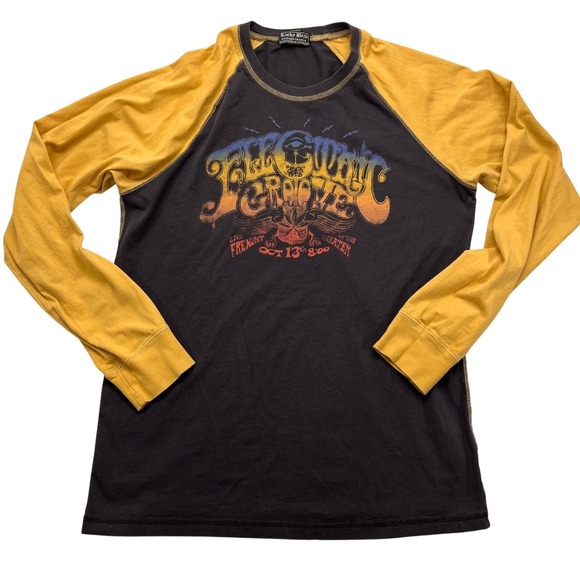 Lucky Brand Other - Lucky‎ Brand Mens Electric Groove Vintage Inspired Raglan Graphic T-Shirt M